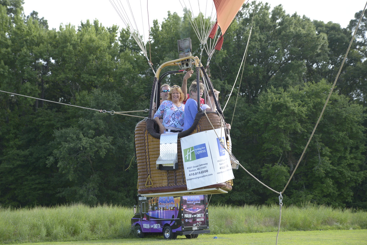 Chesapeake Balloon Festival Raises 20,000 for Talbot Paramedic